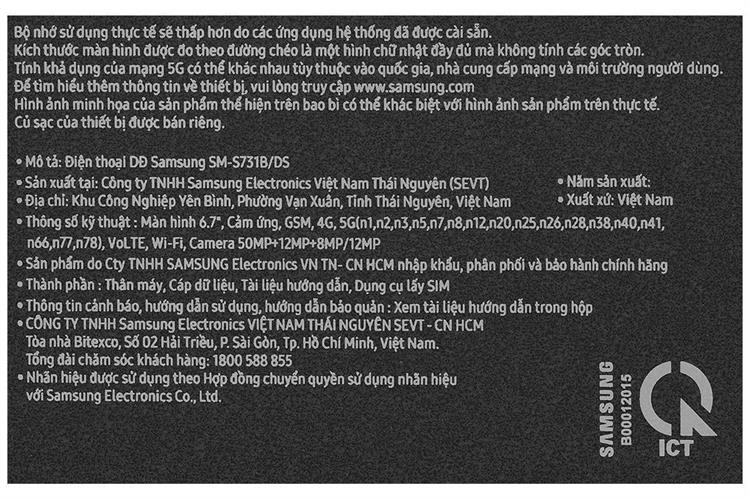 Điện thoại Samsung Galaxy S25 FE 5G 8GB/512GB Màu Xanh Navy