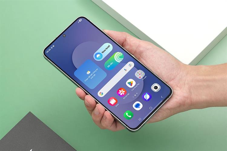 Điện thoại Samsung Galaxy S25 FE 5G 8GB/512GB Trắng/Xanh Navy Màu Xanh Navy