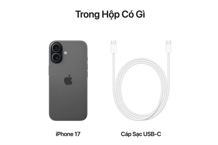Điện thoại iPhone 17 256GB Màu Đen
