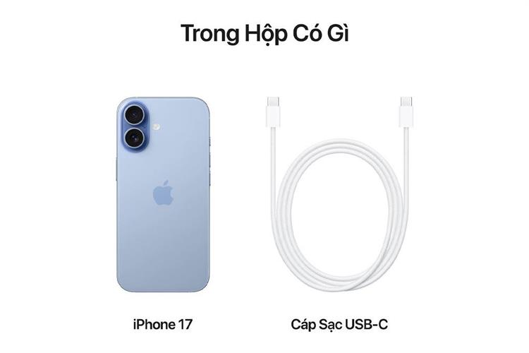 Điện thoại iPhone 17 256GB Màu Xanh Lam Khói