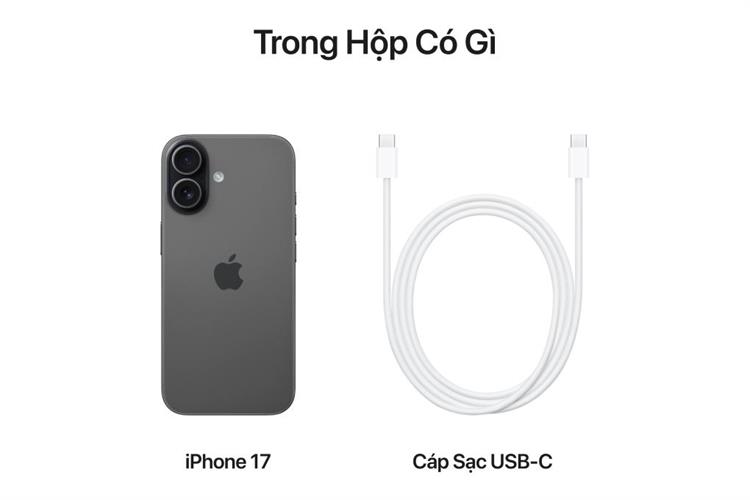 Điện thoại iPhone 17 256GB Màu Đen