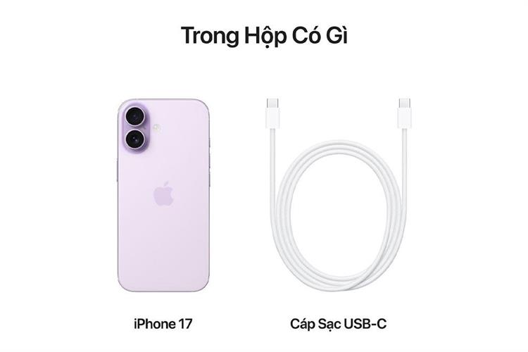 Điện thoại iPhone 17 256GB Màu Tím Oải Hương