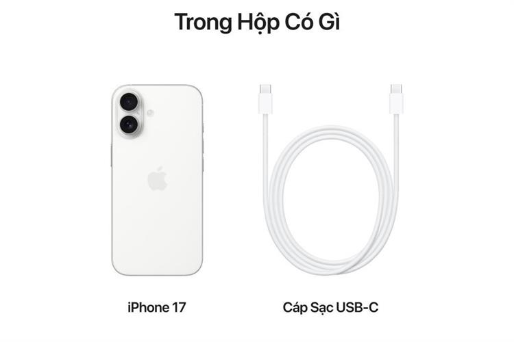 Điện thoại iPhone 17 256GB Màu Trắng
