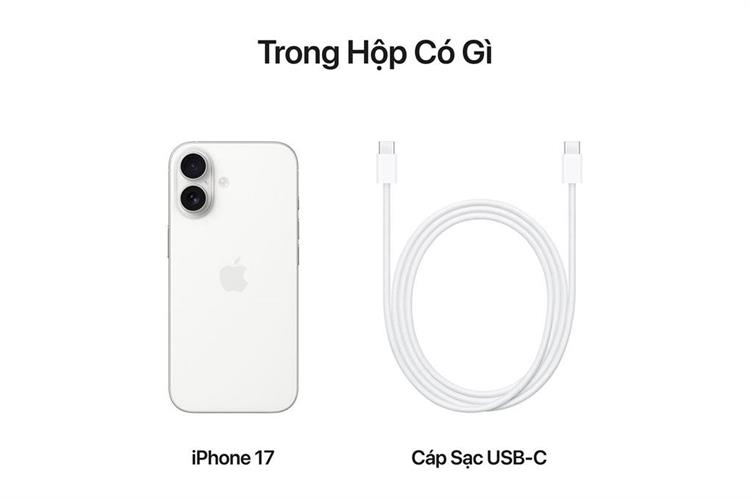 Điện thoại iPhone 17 256GB Màu Trắng