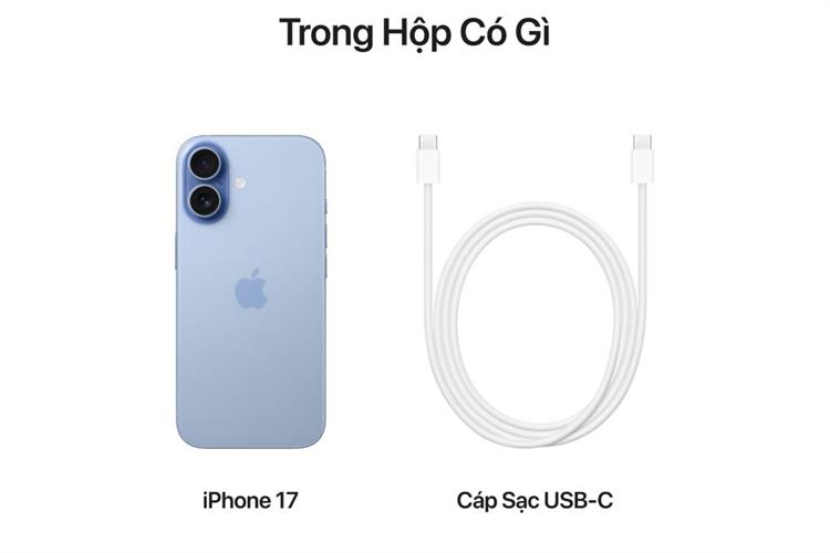 Điện thoại iPhone 17 256GB Màu Xanh Lam Khói