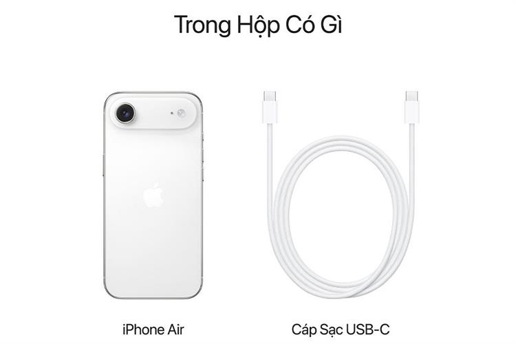 Điện thoại iPhone Air 256GB Màu Trắng Mây