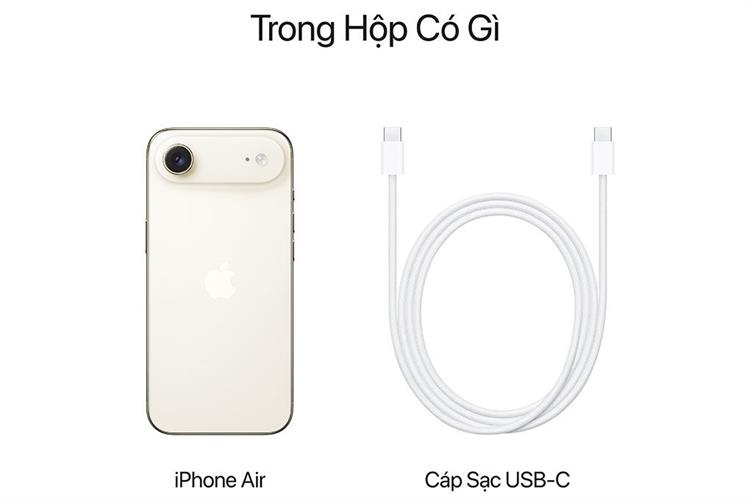 Điện thoại iPhone Air 256GB Màu Vàng Nhạt