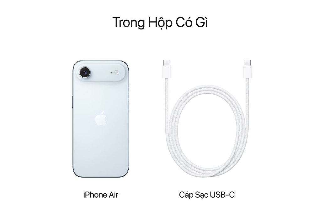 Điện thoại iPhone Air 512GB Màu Xanh da trời