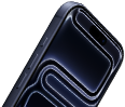 iPhone 17 Pro, vỏ ngoài mặt trước, Dynamic Island ở trên, nút Tác Vụ, các nút âm lượng