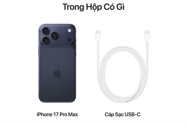 Điện thoại iPhone 17 Pro Max 256GB Màu Xanh đậm