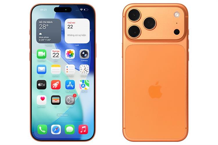 Điện thoại iPhone 17 Pro Max 1TB Màu Cam Vũ Trụ