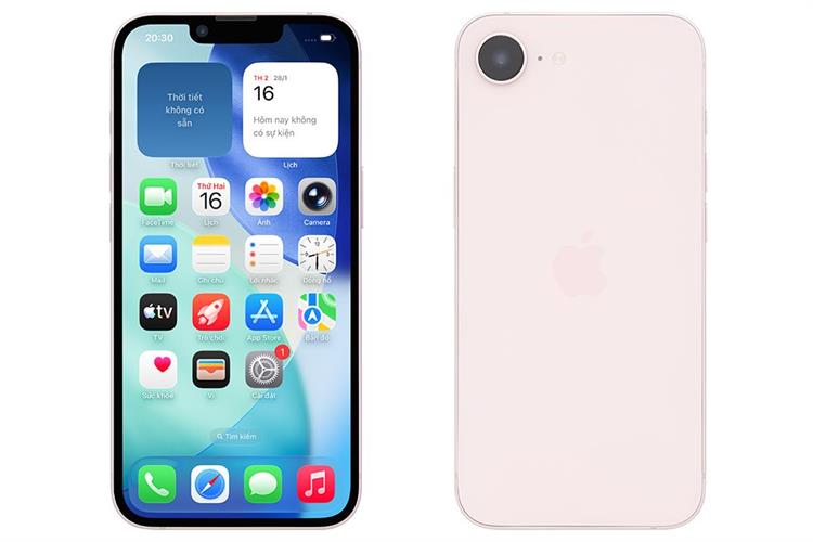 Điện thoại iPhone 17e 256GB Màu Hồng nhạt