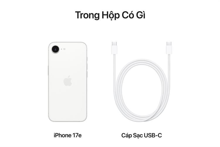 Điện thoại iPhone 17e 256GB Màu Trắng