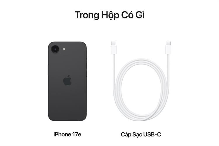 Điện thoại iPhone 17e 512GB Màu Đen