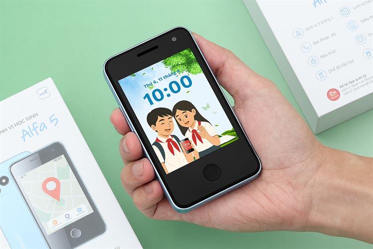 Điện thoại định vị trẻ em Masstel Alfa 5 Màu Xanh Dương