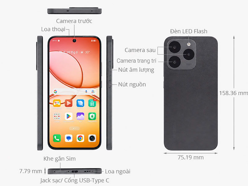 realme 15T 5G 8GB/256GB