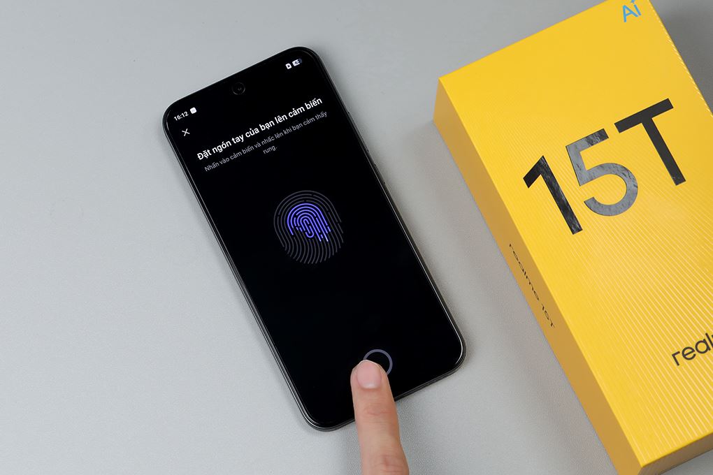 Điện thoại realme 15T 5G 8GB/256GB Màu Xám