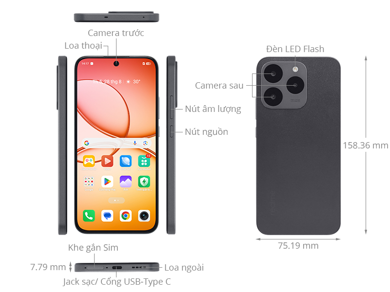 realme 15T 5G 12GB/256GB