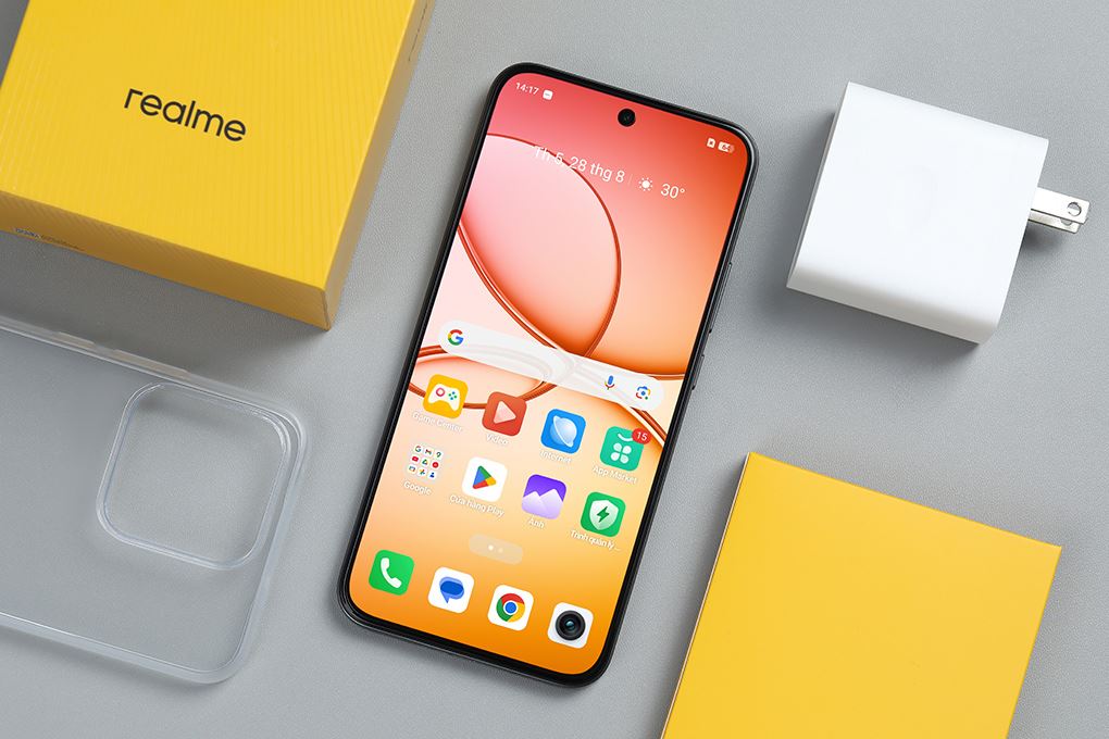 Điện thoại realme 15T 5G 12GB/256GB Màu Xám