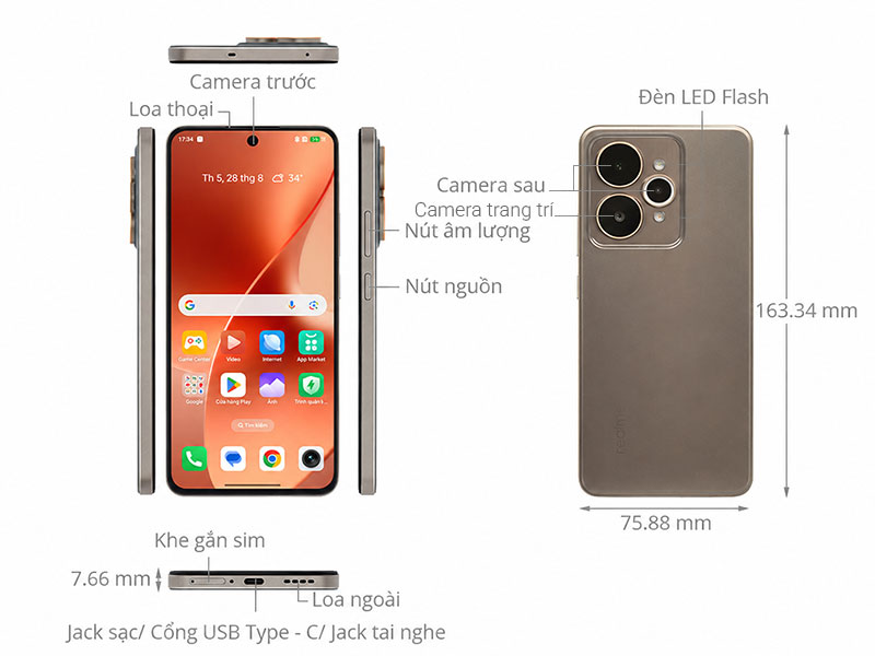 realme 15 5G 12GB/256GB