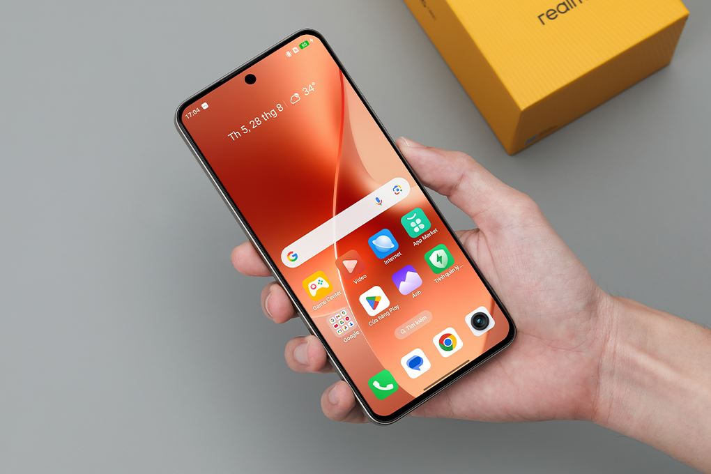 Điện thoại realme 15 5G 12GB/256GB Xám - 11