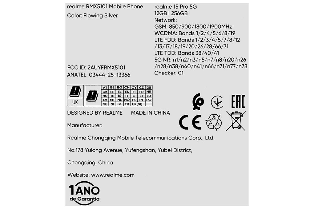 realme 15 Pro 5G 12GB/256GB - 14
