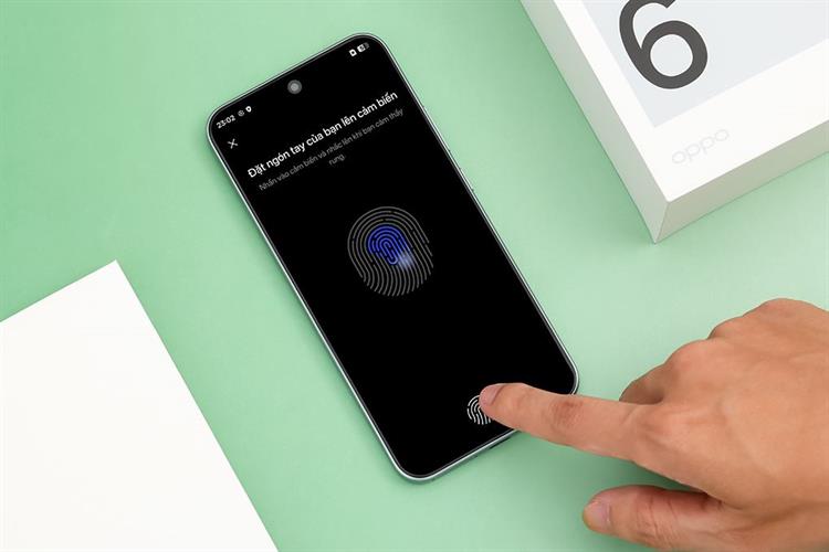 Điện thoại OPPO A6 Pro 8GB/128GB Màu Titan xanh