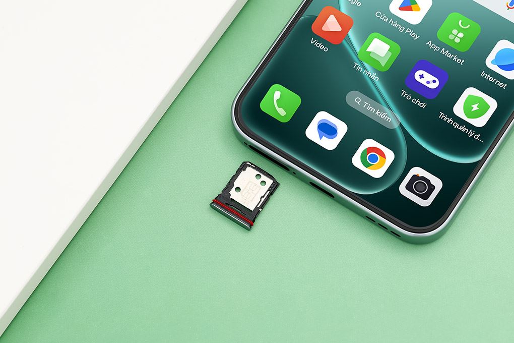 Điện thoại OPPO A6 Pro 8GB/128GB Màu Titan xanh
