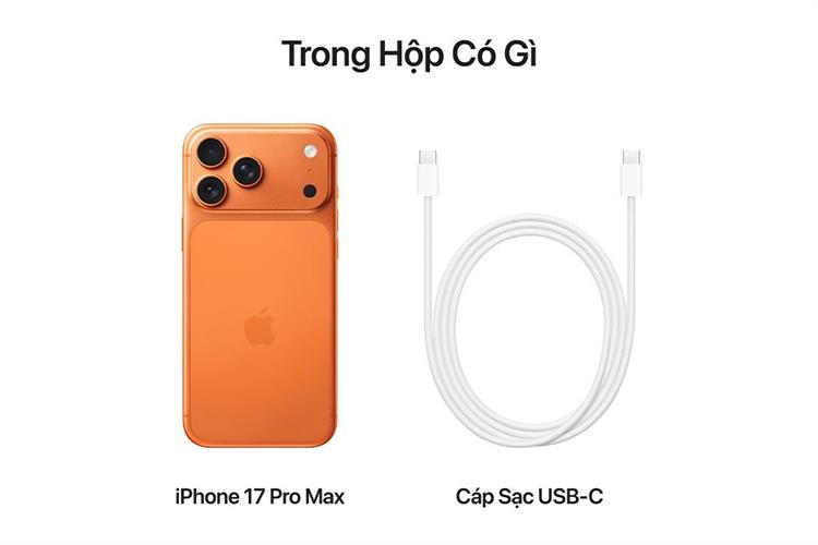 Điện thoại iPhone 17 Pro Max 2TB Màu Cam Vũ Trụ