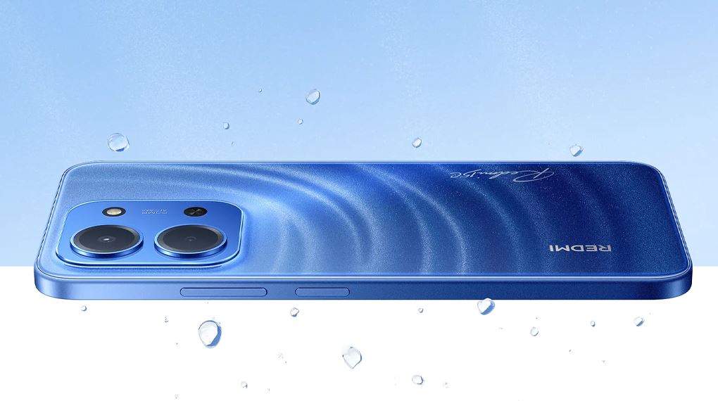 Khả năng kháng nước và bụi chuẩn IP64 trên Xiaomi Redmi 15C giúp người dùng yên tâm sử dụng ngoài trời hay khi gặp mưa nhẹ Khả năng kháng nước và bụi chuẩn IP64 trên Xiaomi Redmi 15C giúp người dùng yên tâm sử dụng ngoài trời hay khi gặp mưa nhẹ