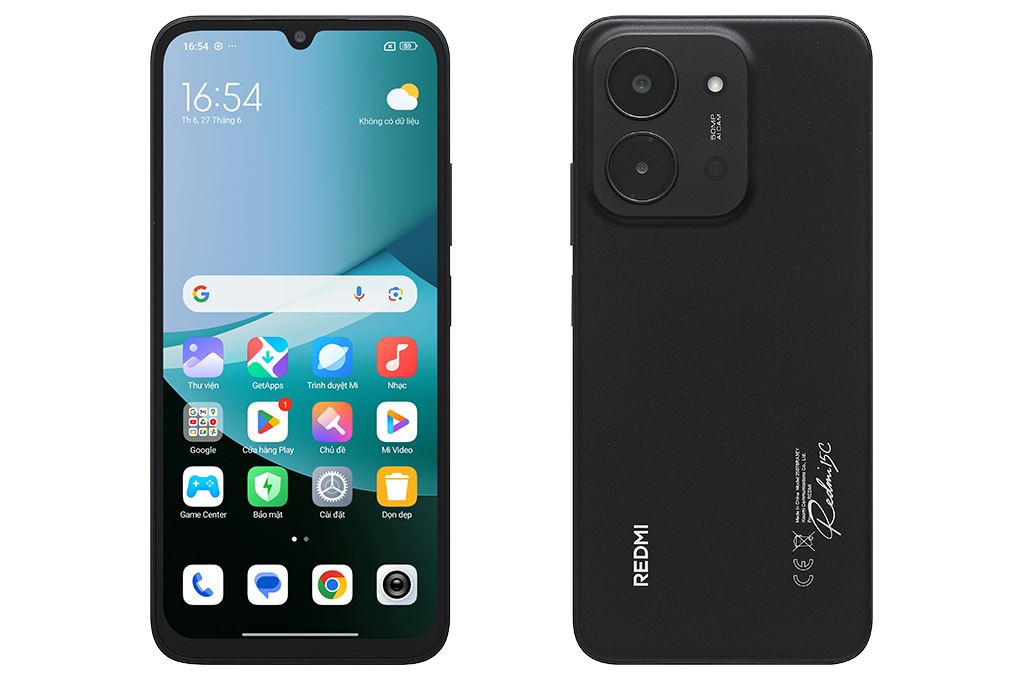 Điện thoại Xiaomi Redmi 15C 6GB/128GB Màu Đen