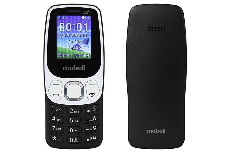Điện thoại Mobell M179 Màu Đen