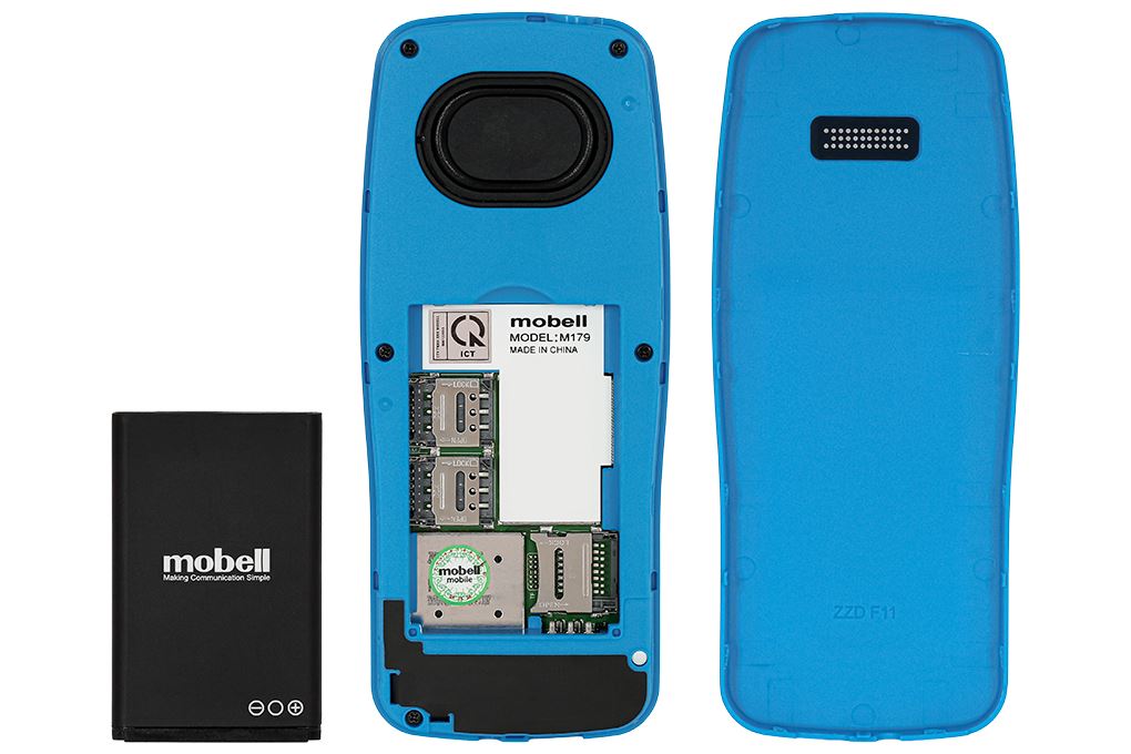 Điện thoại Mobell M179 Màu Xanh Dương