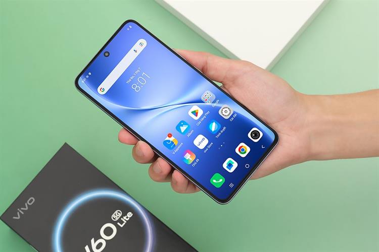 Điện thoại vivo V60 Lite 5G 8GB/256GB Màu Xanh Dương