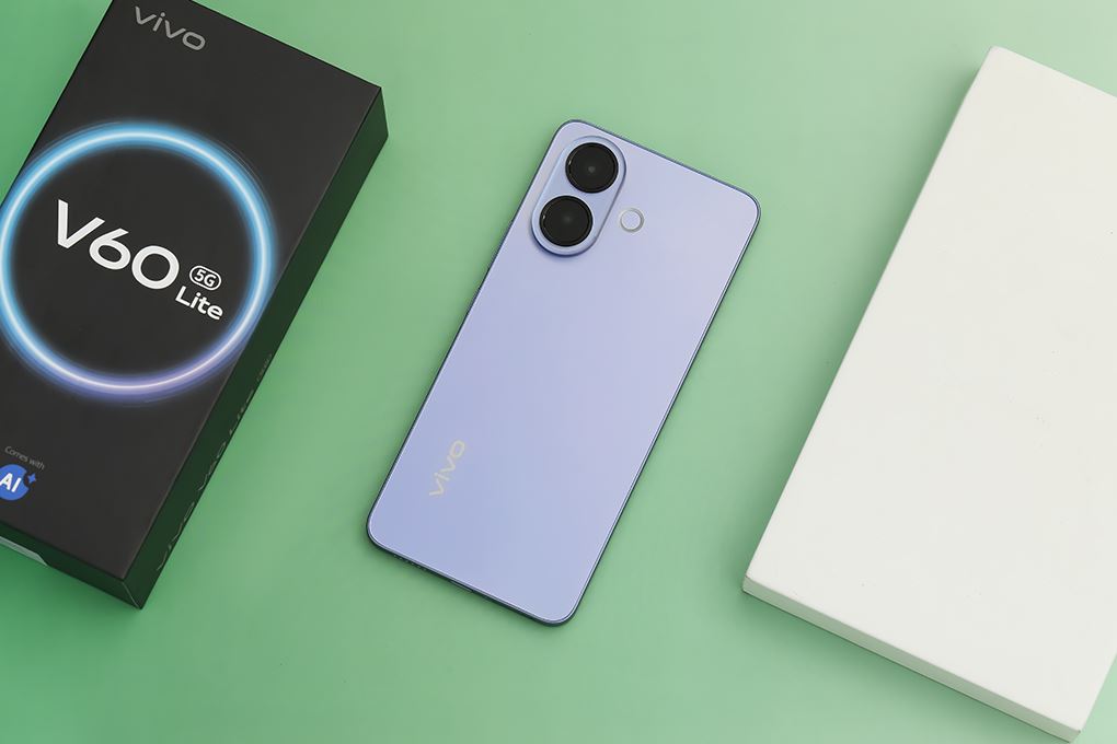 Điện thoại vivo V60 Lite 5G 8GB/256GB Màu Xanh Dương