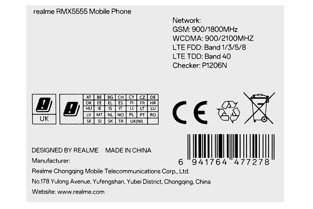 Điện thoại realme C85 Pro 8GB/128GB Màu Tím