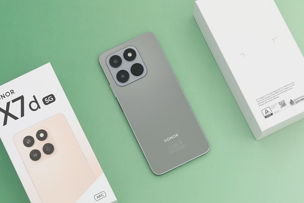 Điện thoại Honor X7d 5G 8GB/256GB Màu Bạc