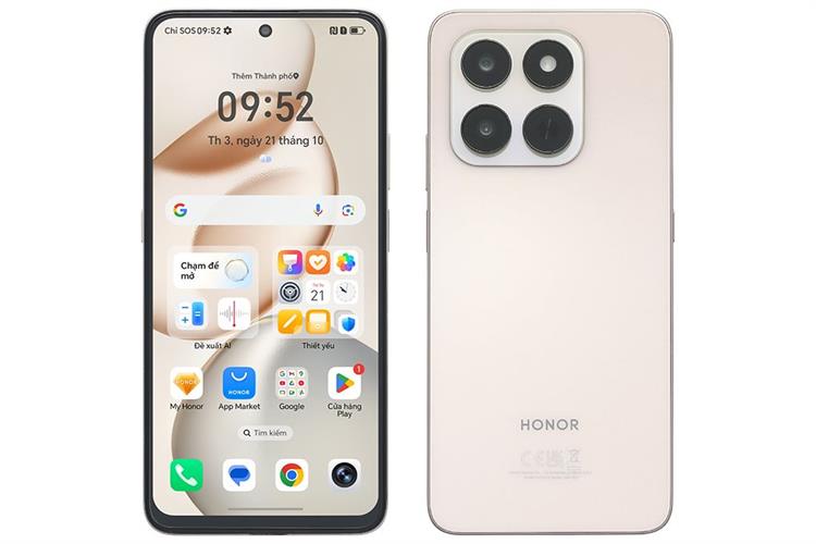 Điện thoại Honor X7d 5G 8GB/256GB Màu Vàng