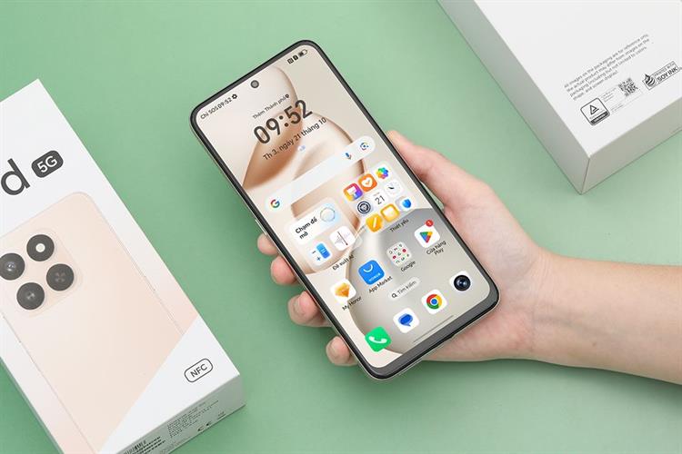 Điện thoại Honor X7d 5G 8GB/256GB Màu Vàng
