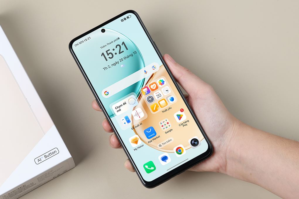 Điện thoại Honor X7d 8GB/256GB Màu Đen