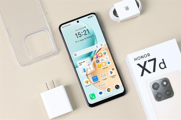 Điện thoại Honor X7d 8GB/256GB Màu Đen
