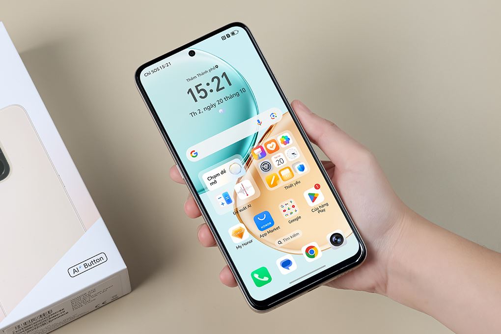 Điện thoại Honor X7d 8GB/256GB Màu Vàng