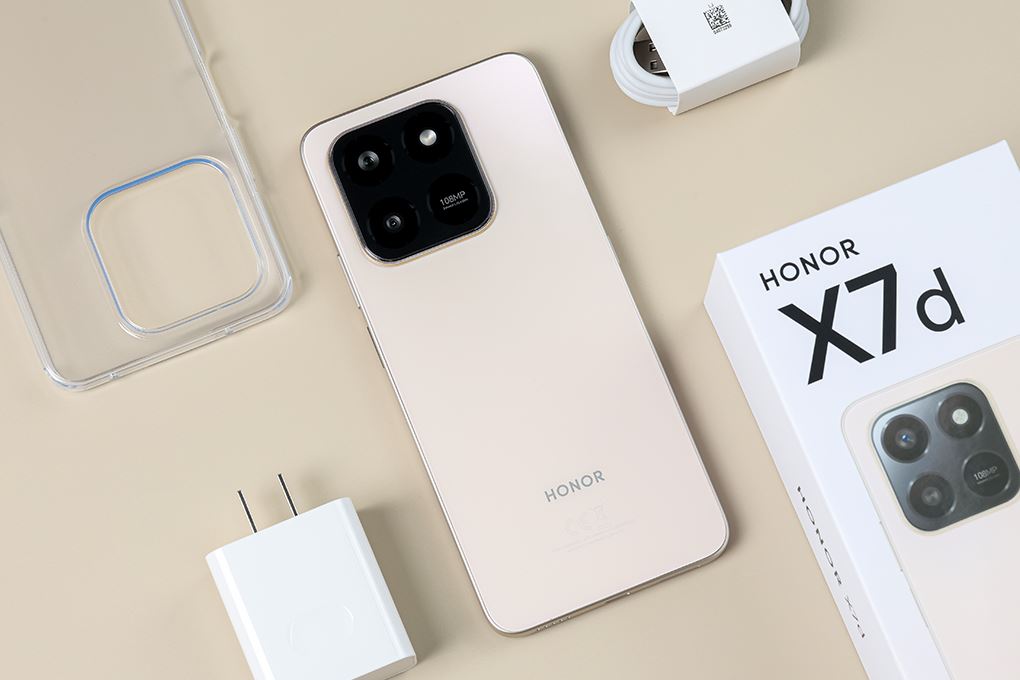 Điện thoại Honor X7d 8GB/256GB Màu Vàng
