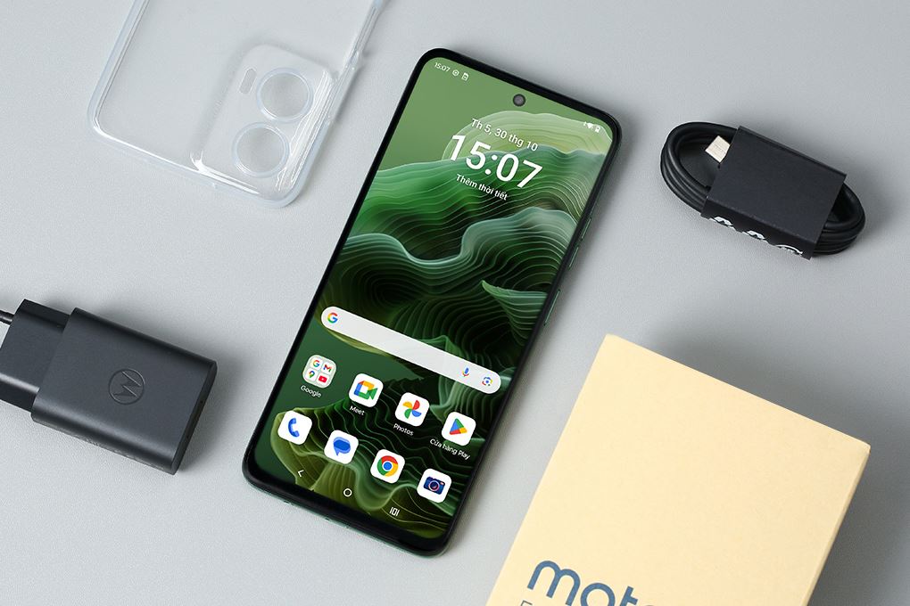 Điện thoại Motorola G35 5G 4GB/128GB Màu Xanh lá