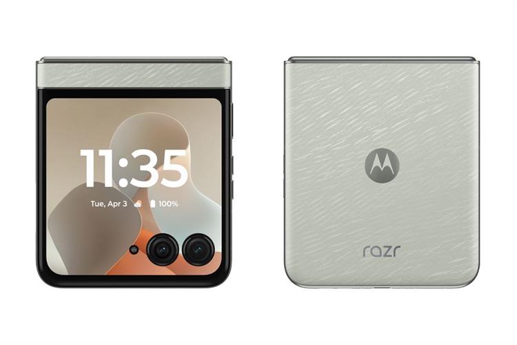 Điện thoại Motorola Razr 60 5G 8GB/256GB Màu Trắng - Kem