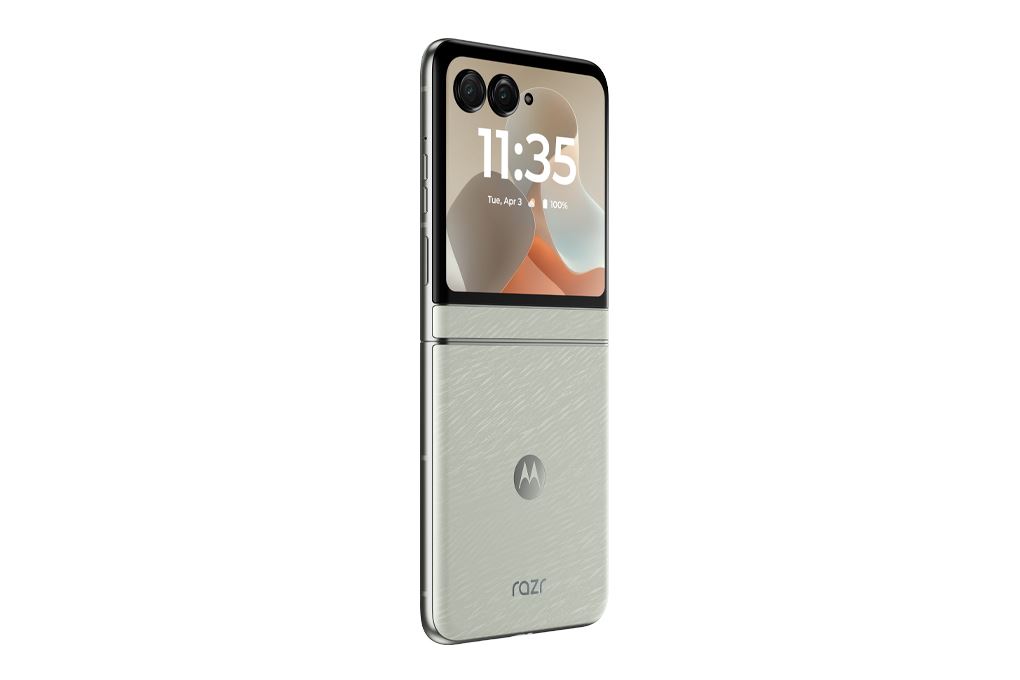 Điện thoại Motorola Razr 60 5G 8GB/256GB Màu Trắng - Kem