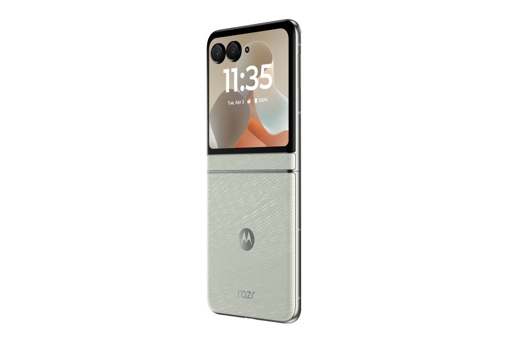 Điện thoại Motorola Razr 60 5G 8GB/256GB Màu Trắng - Kem