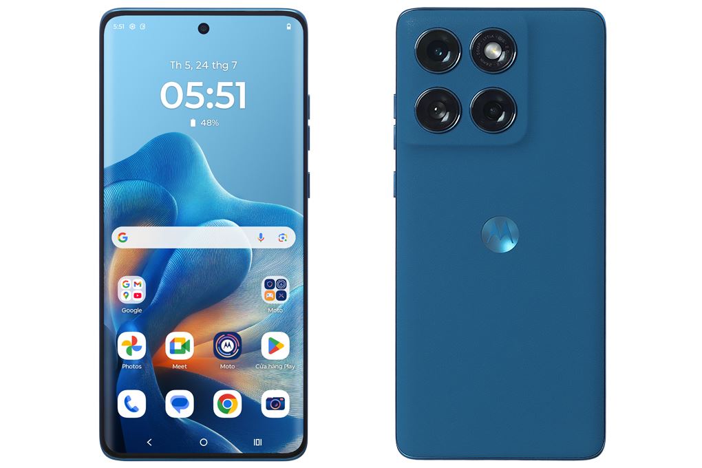 Điện thoại Motorola Edge 60 Fusion 5G 8GB/256GB Màu Xanh Nước Biển