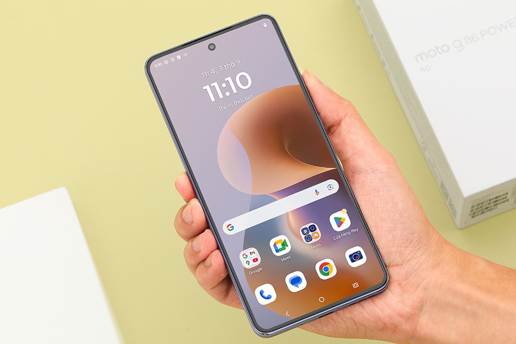 Điện thoại Motorola G86 POWER 5G 8GB/128GB Màu Xanh tím