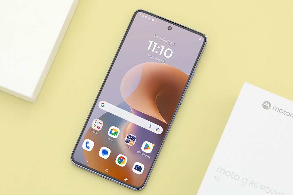 Điện thoại Motorola G86 POWER 5G 8GB/128GB Màu Xanh tím